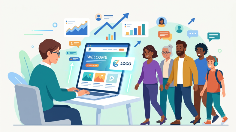 build a website that attracts people